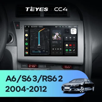 Штатная магнитола Teyes CC4 6/64 Audi S6 3 (2006-2011)