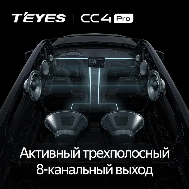 Штатная магнитола Teyes CC4 Pro 12/256 Chevrolet Onix (2012-2019)