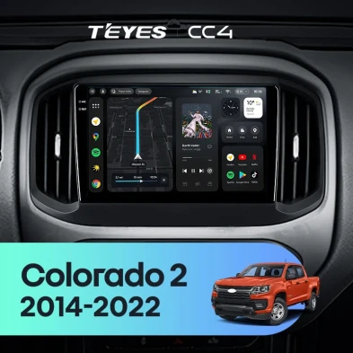 Штатная магнитола Teyes CC4 8/128 Chevrolet Colorado 2 (2014-2022)