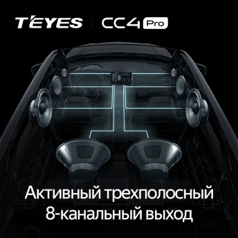 Штатная магнитола Teyes CC4 Pro 12/256 Mazda Premacy 2 (2005-2010)