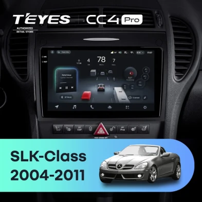 Штатная магнитола Teyes CC4 Pro 12/256 Mercedes-Benz SLK-Class R171 (2004-2011)
