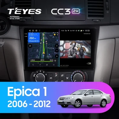 Штатная магнитола Teyes CC3 2K 360 6/128 Chevrolet Epica 1 (2006-2012)