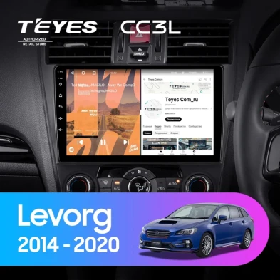 Штатная магнитола Teyes CC3L 4/64 Subaru Levorg (2014-2020) F2
