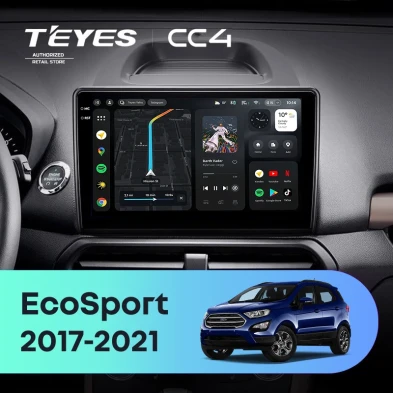 Штатная магнитола Teyes CC4 8/128 Ford EcoSport (2017-2021)