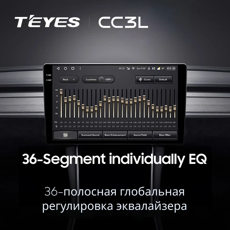 Штатная магнитола Teyes CC3L 4/64 Nissan Primastar (2006-2014) Тип-C