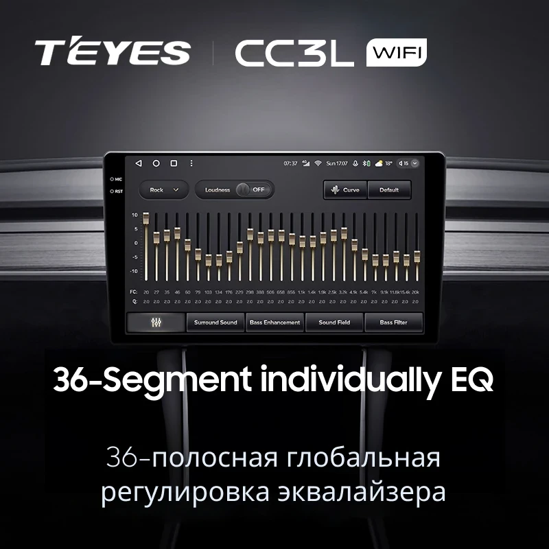 Штатная магнитола Teyes CC3L WiFi 2/32 Honda Stepwgn 2 (2003-2005)
