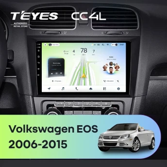 Штатная магнитола Teyes CC4L 6/64 Volkswagen EOS (2006-2015)