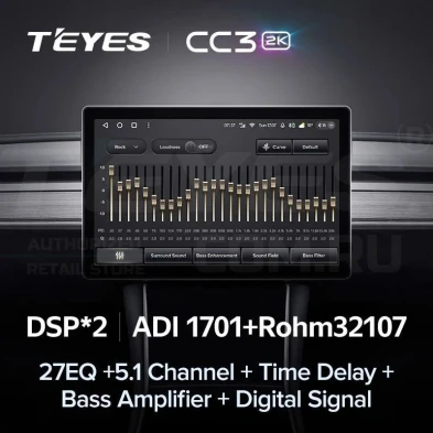 Штатная магнитола Teyes CC3 2K 6/128 Mazda Axela 2 (2009-2013) (11")