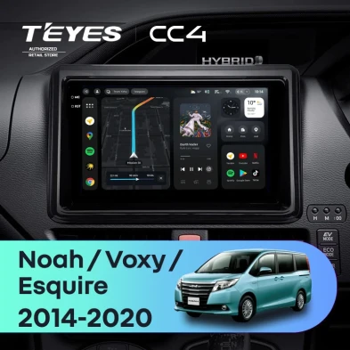 Штатная магнитола Teyes CC4 6/64 Toyota Noah R80 (2014-2020) F1 Правый руль