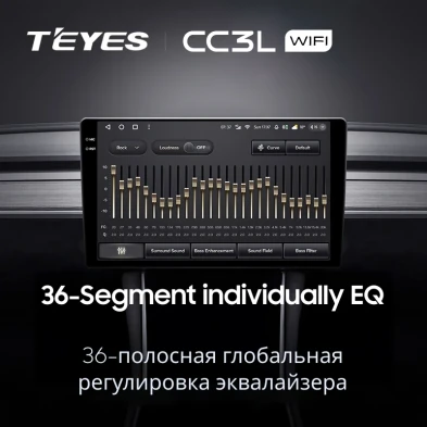 Штатная магнитола Teyes CC3L WiFi 2/32 Ford Focus 3 (2011-2019) (черная) F3