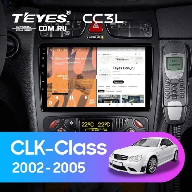 Штатная магнитола Teyes CC3L 4/64 Mercedes-Benz CLK-Class C209 A209 (2002-2005) F2