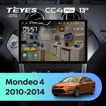 Штатная магнитола Teyes CC4 Pro 12/256 Ford Mondeo 4 (2011-2014) (13")