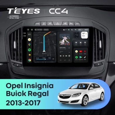 Штатная магнитола Teyes CC4 8/128 Buick Regal (2013-2017) Тип-A