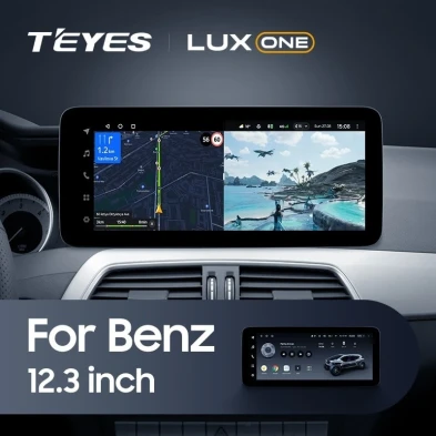 Штатная магнитола Teyes LUX ONE 6/128 Mercedes-Benz GLA-Class X156 (NTG 4.5) (2012-2017)