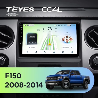 Штатная магнитола Teyes CC4L 6/64 Ford F150 P415 Raptor (2008-2014) F1