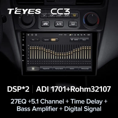 Штатная магнитола Teyes CC3 4/32 Honda Accord 6 (1997-2002)