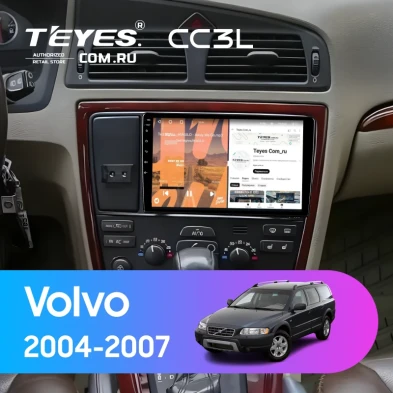 Штатная магнитола Teyes CC3L 4/32 Volvo XC70 V70 (2004-2007)