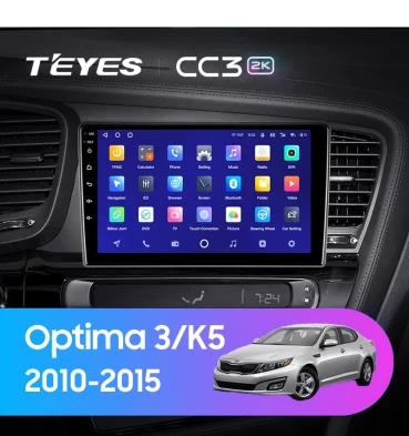 Штатная магнитола Teyes CC3 2K 4/32 Kia Optima 3 TF (2010-2015) F2