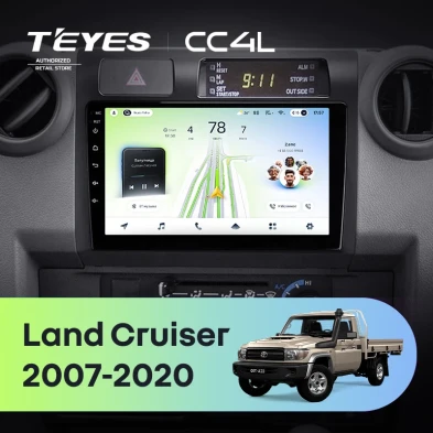 Штатная магнитола Teyes CC4L 6/64 Toyota Land Cruiser 70 Series LC 79 (2007-2020)
