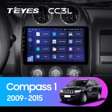 Штатная магнитола Teyes CC3L 4/32 Jeep Compass 1 MK (2009-2015)