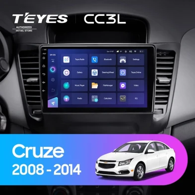 Штатная магнитола Teyes CC3L 4/32 Chevrolet Cruze J300 (2008-2014)