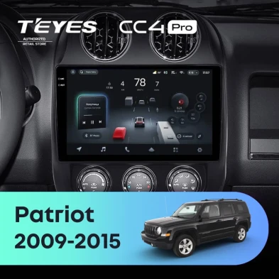 Штатная магнитола Teyes CC4 6/64 Jeep Patriot (2009-2015)