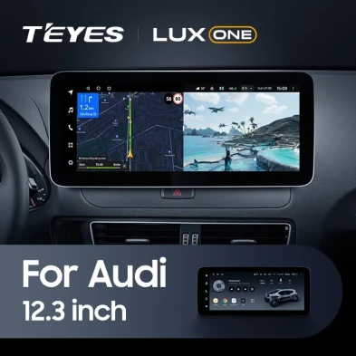 Штатная магнитола Teyes LUX ONE 4/64 Audi A4 B8 (2007-2015) Тип-B