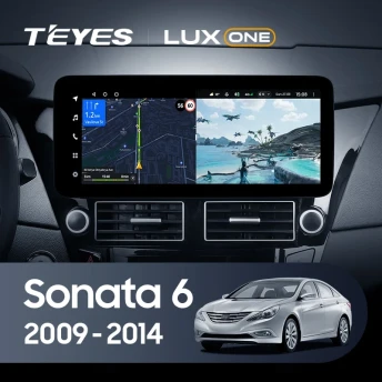 Штатная магнитола Teyes LUX ONE 4/64 Hyundai Sonata 6 YF (2009-2014)